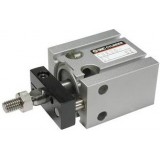 SMC Linear Compact Cylinders CU C(D)UK, Free Mount Cylinder, Non-rotating, Single Acting